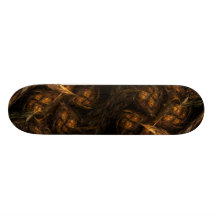 Mother Earth Abstract Art Skateboard
