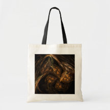 Mother Earth Abstract Art Tote Bag