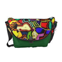 "Mother Earth and the Blind Gardener" Messenger Messenger Bags