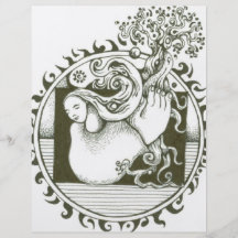 Mother Earth Collection in black and white Custom Flyer