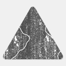 Mother Earth distressed Triangle Stickers