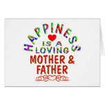 Mother& Father Happiness Cards