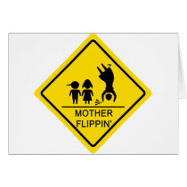 Mother Flippin' Yield Sign