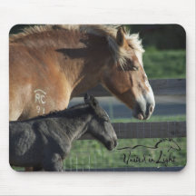 Mother & Foal Mousepad