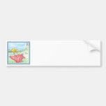 Mother Goose_BlueFrame Bumper Sticker