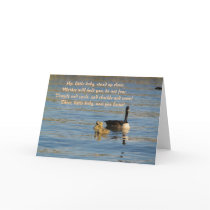 mother goose greeting card