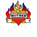 Mother Heart Tattoo Mother's Day Long Sleeve Tee t-shirts