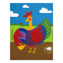 Mother Hen Photographic Print