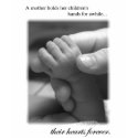 Mother holds her children's hands T-shirt
