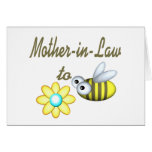 Mother In Law to Bee Greeting Cards
