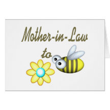 Mother In Law to Bee Greeting Cards