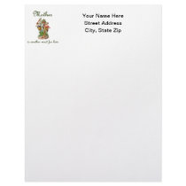 Mother is Another Word For Love Letterhead Template