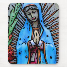 Mother Mary Mousepads