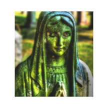 Mother Mary Wrapped Canvas Stretched Canvas Prints