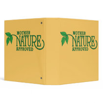 Mother Nature Approved Environmental Binder