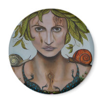 Mother Nature-Everyday Is Earthday Fridge Magnet