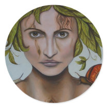 Mother Nature-Everyday Is Earthday Round Sticker
