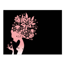 mother nature postcard