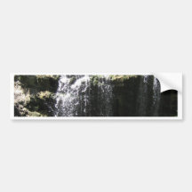 Mother Natures Peaceful Waterfall Bumper Sticker