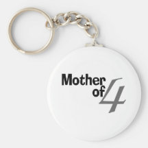 Mother Of 4 Key Chain