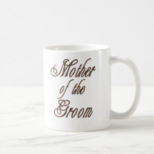 Mother of Groom Classy Browns Mugs