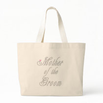 Mother of Groom Classy Greys Canvas Bag