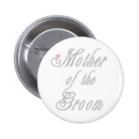 Mother of Groom Classy Greys Pin