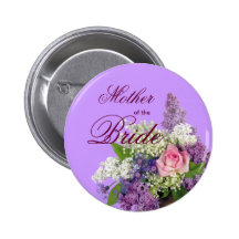 Mother of he Birde Rose ans Lilac Button