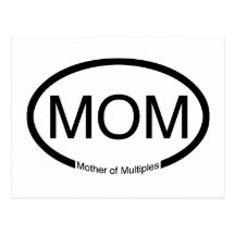 Mother of Multiples Post Cards