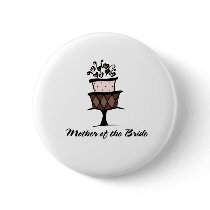 Mother of the Bride Cake Pins