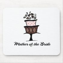 Mother of the Bride Cake Mouse Pad