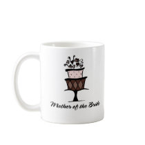 Mother of the Bride Cake Coffee Mugs
