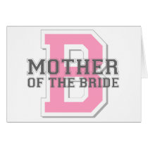 Mother of the Bride Cheer Greeting Card