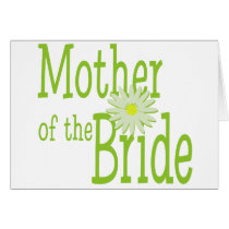 Mother of the Bride/ Daisy Greeting Cards