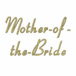 Mother-of-the-Bride - Embroidered Polo Shirt