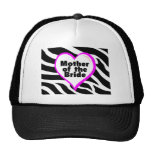 Mother of the Bride (Heart Zebra Print) Trucker Hat