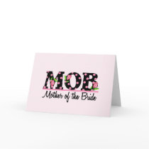 Mother of the Bride (MOD) Tulip Lettering Cards