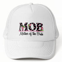 Mother of the Bride (MOD) Tulip Lettering Trucker Hats