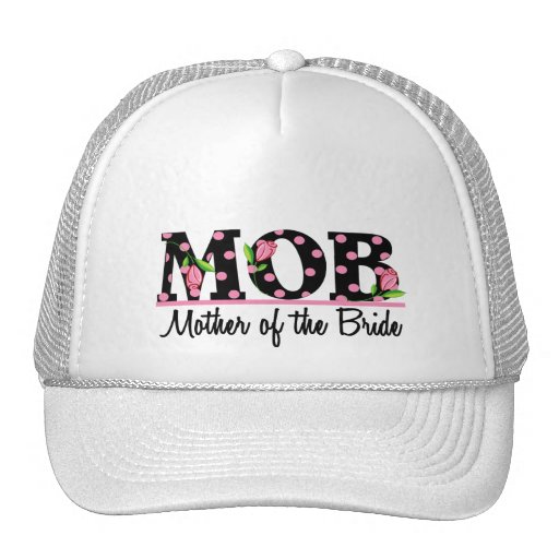 Mother of the Bride (MOD) Tulip Lettering Trucker Hats