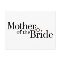 Mother Of The Bride Post Cards