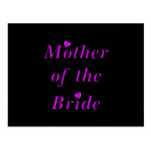 Mother of the Bride Simply Love Postcards