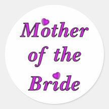 Mother of the Bride Simply Love Sticker