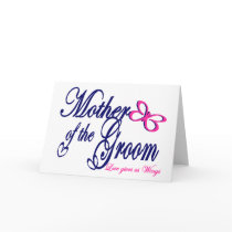 Mother of the Groom/ Butterfly Cards