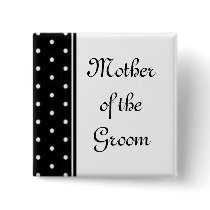 Mother of the Groom Pinback Button