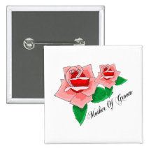 Mother of the groom button