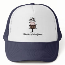 Mother of the Groom Cake Trucker Hat