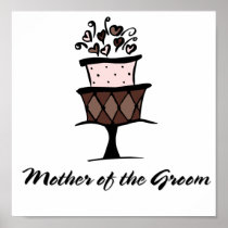 Mother of the Groom Cake Print