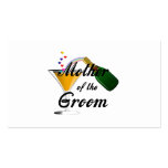 Mother of the Groom Champagne Toast Business Card Template