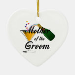 Mother of the Groom Champagne Toast Christmas Tree Ornament