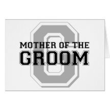Mother of the Groom Cheer Greeting Card